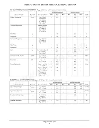 NE5534D Таблица данных Страница 4
