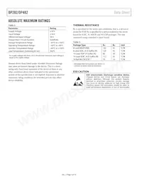 OP282GS-REEL7 Datasheet Page 4