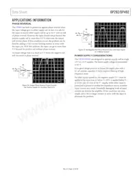 OP292GS-REEL Datasheet Page 13