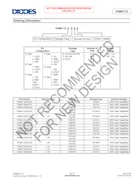 PAM3112GUA120 Datasheet Page 9