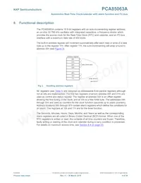 PCA85063ATT/AJ Datasheet Page 4