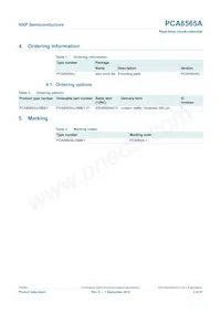 PCA8565AU/5BB/1 Datasheet Page 2