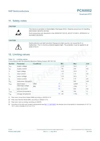 PCA8802CX8/B/1 Datenblatt Seite 20