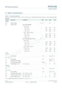 PCF2120U/10AA/1數據表 頁面 5