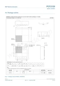 PCF2120U/10AA/1 Datasheet Page 8