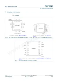 PCF2123BS/1 Datasheet Page 4