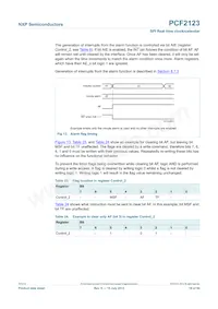 PCF2123BS/1數據表 頁面 19