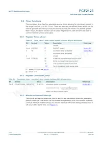 PCF2123BS/1 Datasheet Page 20