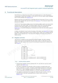 PCF2127AT/2Y Datasheet Page 6