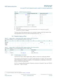 PCF2127AT/2Y Datasheet Page 14