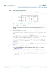 PCF2127AT/2Y數據表 頁面 22