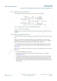 PCF2129AT/1數據表 頁面 20