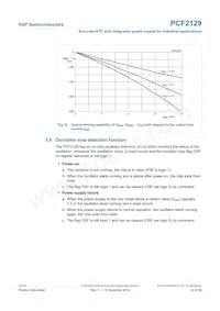 PCF2129AT/1數據表 頁面 22