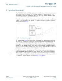 PCF85063AT/AAZ Datasheet Page 6