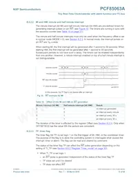 PCF85063AT/AAZ Datasheet Page 15