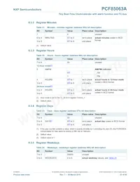 PCF85063AT/AAZ Datasheet Page 23