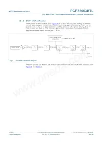PCF85063BTL/1 Datasheet Pagina 8