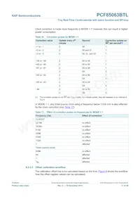 PCF85063BTL/1 Datasheet Page 17