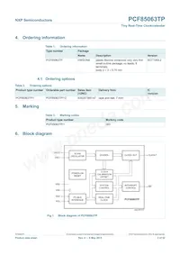 PCF85063TP/1Z Datasheet Page 2