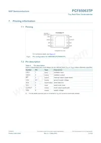 PCF85063TP/1Z Datasheet Page 3