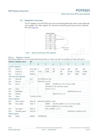 PCF8523TS/1 Datasheet Pagina 7