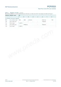 PCF8523TS/1 Datasheet Page 8