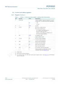 PCF8523TS/1 Datasheet Pagina 9