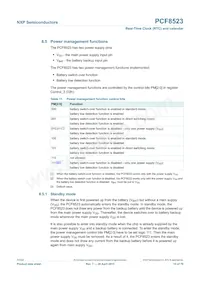 PCF8523TS/1 Datasheet Pagina 15