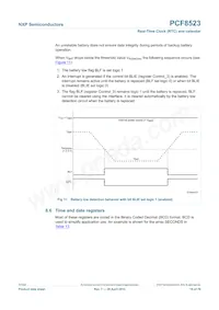 PCF8523TS/1 Datasheet Pagina 19
