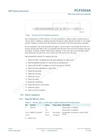 PCF8564AU/5GC/1 Datasheet Page 13