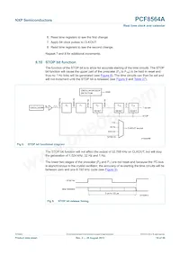 PCF8564AU/5GC/1 Datasheet Page 18