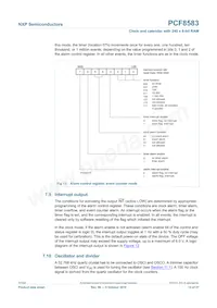 PCF8583BS數據表 頁面 13