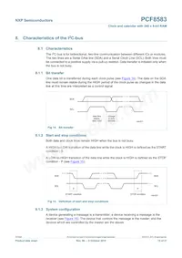 PCF8583BS Datasheet Page 15