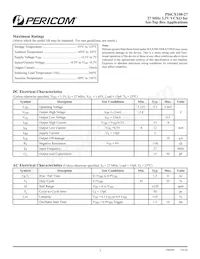 PI6CX100-27WE Datasheet Page 2