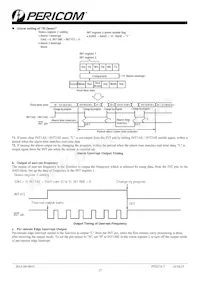 PT7C43190LE Datasheet Page 17