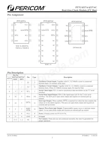 PT7C4337ACSEX Datasheet Page 2