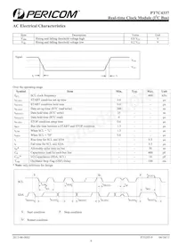 PT7C4337LEX Datasheet Page 6