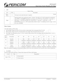 PT7C4337LEX Datasheet Page 11