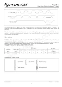 PT7C4337LEX Datasheet Page 18