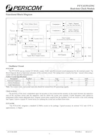 PT7C4339UEX Datasheet Page 5