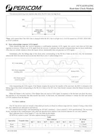 PT7C4339UEX Datasheet Page 17
