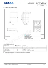 PT7C4363WE Datasheet Page 21