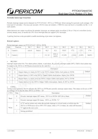 PT7C4372AZEEX Datasheet Page 18