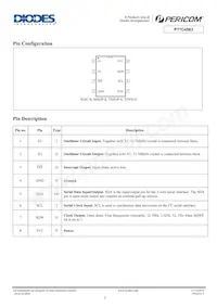 PT7C4563ZEE Datasheet Page 2