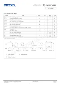 PT7C4563ZEE Datasheet Page 5