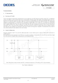 PT7C4563ZEE Datasheet Page 12