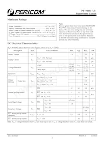 PT7M6314US30D4TBE Datasheet Page 2