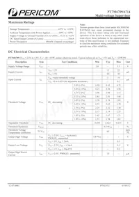 PT7M6714CUE Datasheet Page 4