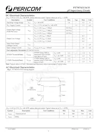 PT7M7434TAE Datasheet Page 3