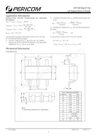 PT7M7438TAE Datasheet Page 5